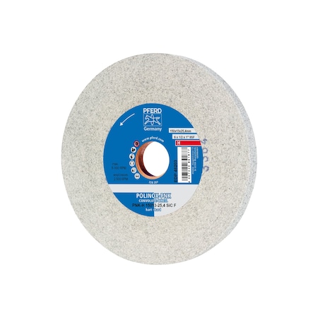 Pferd 6" x 1/2" Convolute Wheel - 1" A.H. - SiC Fine (H) 9SF 48203